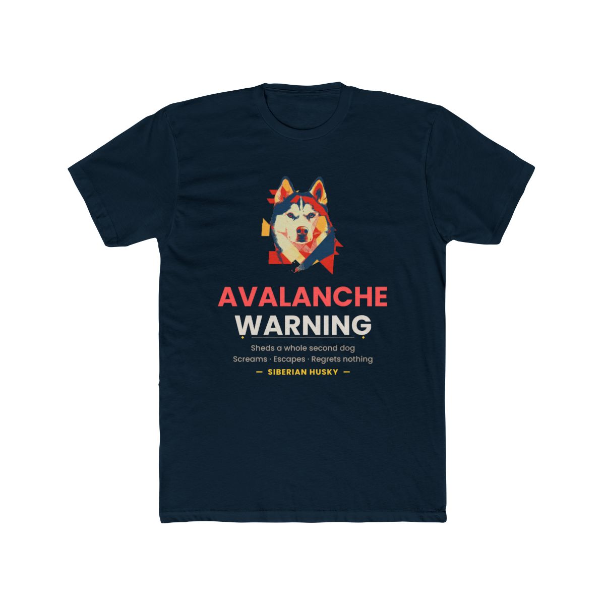 Husky - Avalanche Warning - Solid Midnight Navy