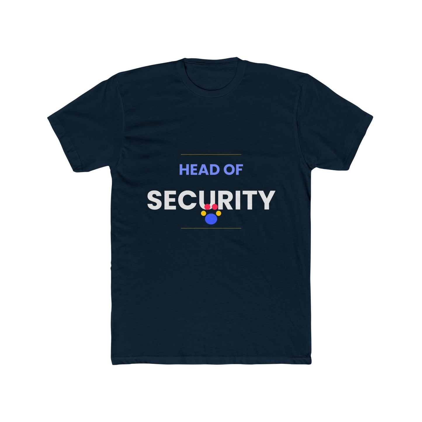 German Shepherd funny t-shirt variant 3 - German Shepherd - Head Of Security - black