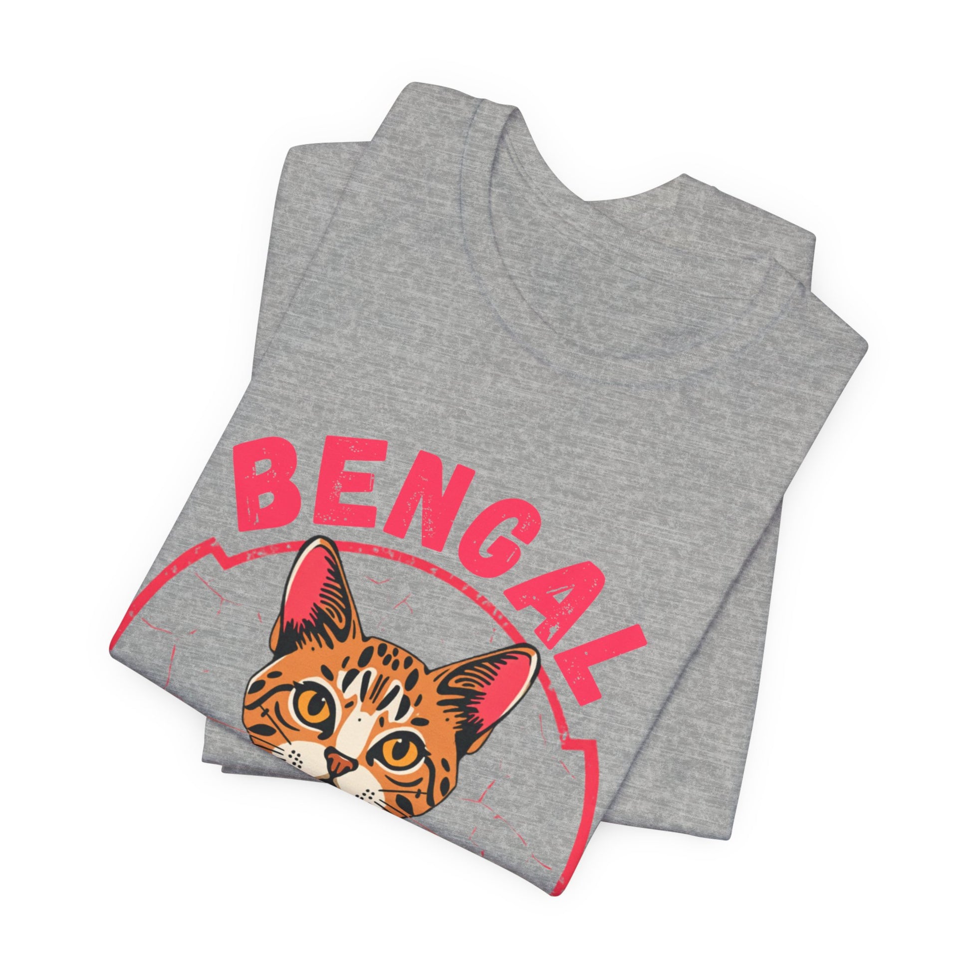 Bengal funny t-shirt variant 61 - Bengal Cat Funny T-Shirt - Wild At Heart Spoiled At Home - black