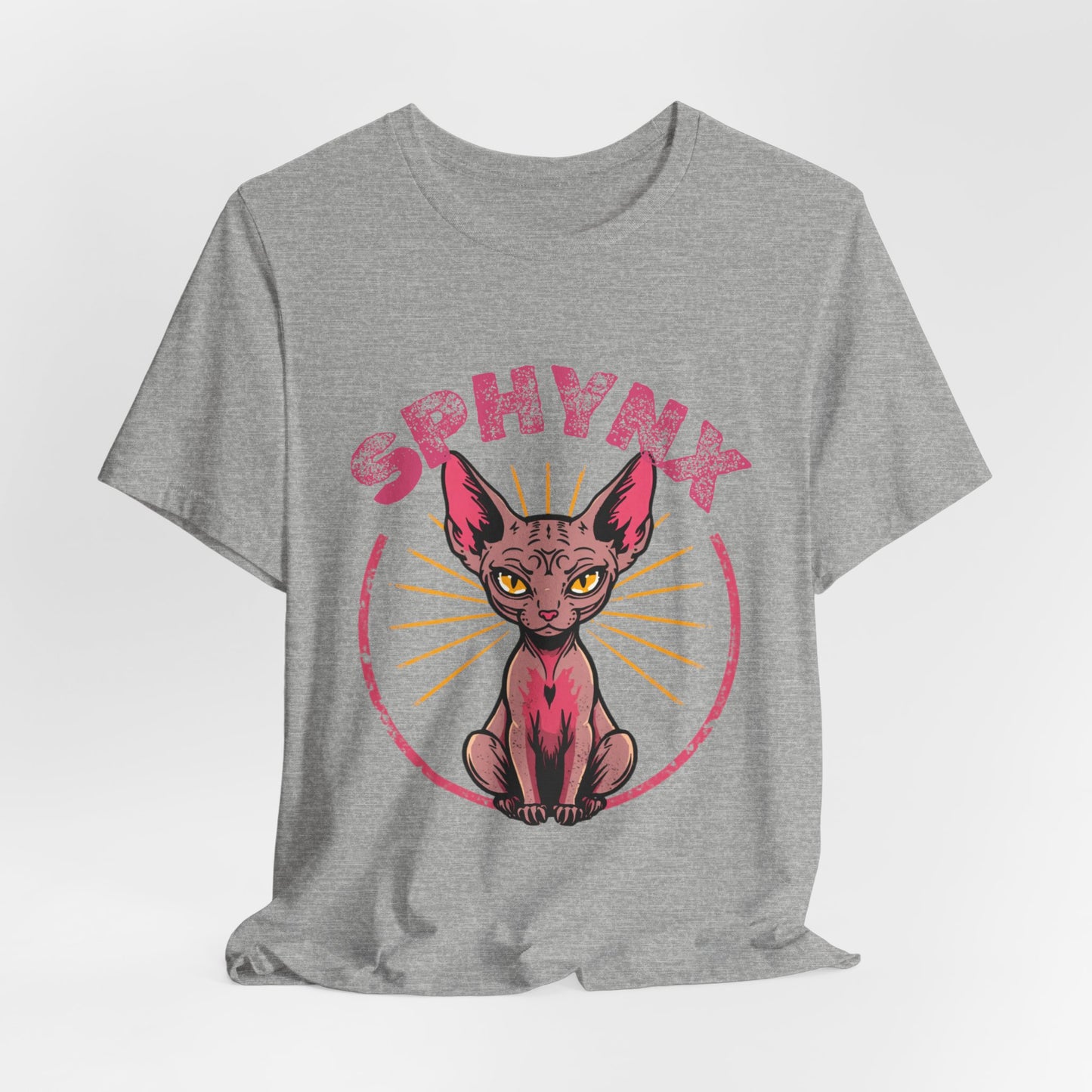Cat funny t-shirt variant 16 - Sphynx Cat Funny T-Shirt - Naked & Unbothered - black