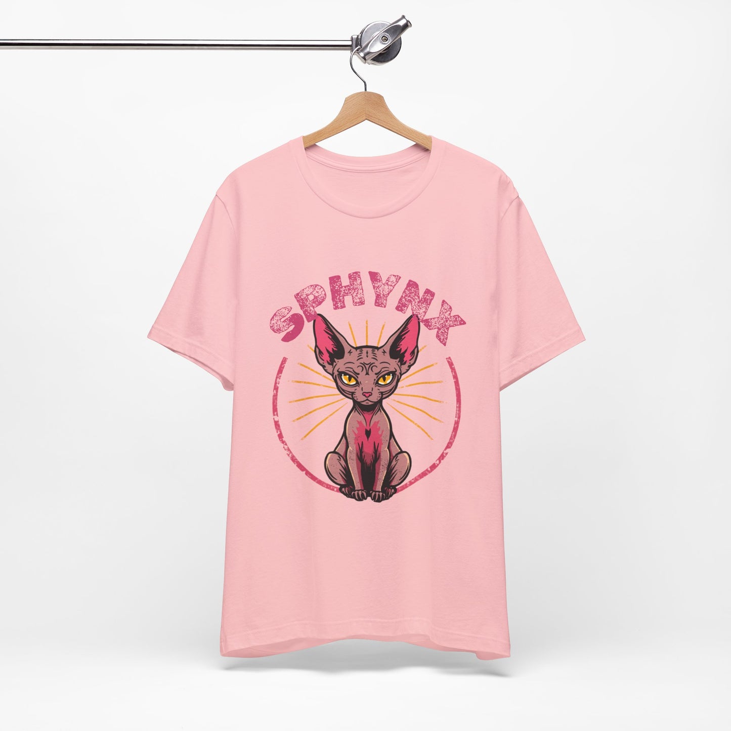 Cat funny t-shirt variant 7 - Sphynx Cat Funny T-Shirt - Naked & Unbothered - black