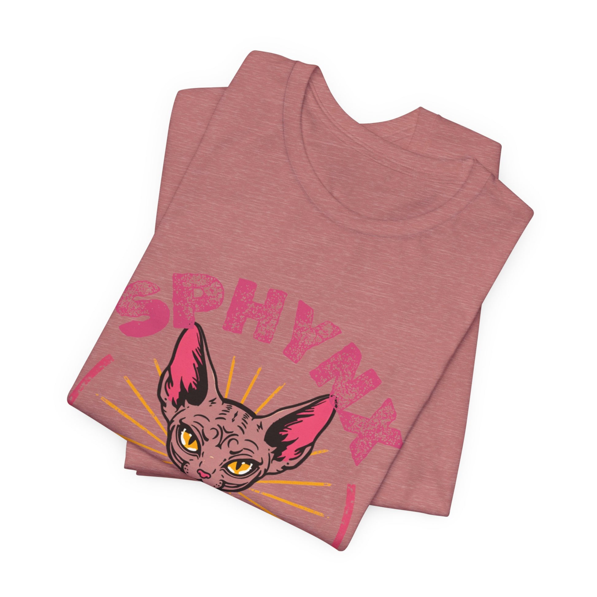 Cat funny t-shirt variant 25 - Sphynx Cat Funny T-Shirt - Naked & Unbothered - black