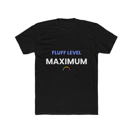 Maine Coon funny t-shirt front - Maine Coon - Fluff Level Maximum - black