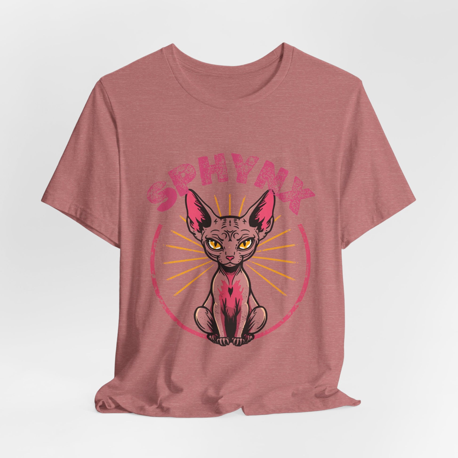 Cat funny t-shirt variant 26 - Sphynx Cat Funny T-Shirt - Naked & Unbothered - black