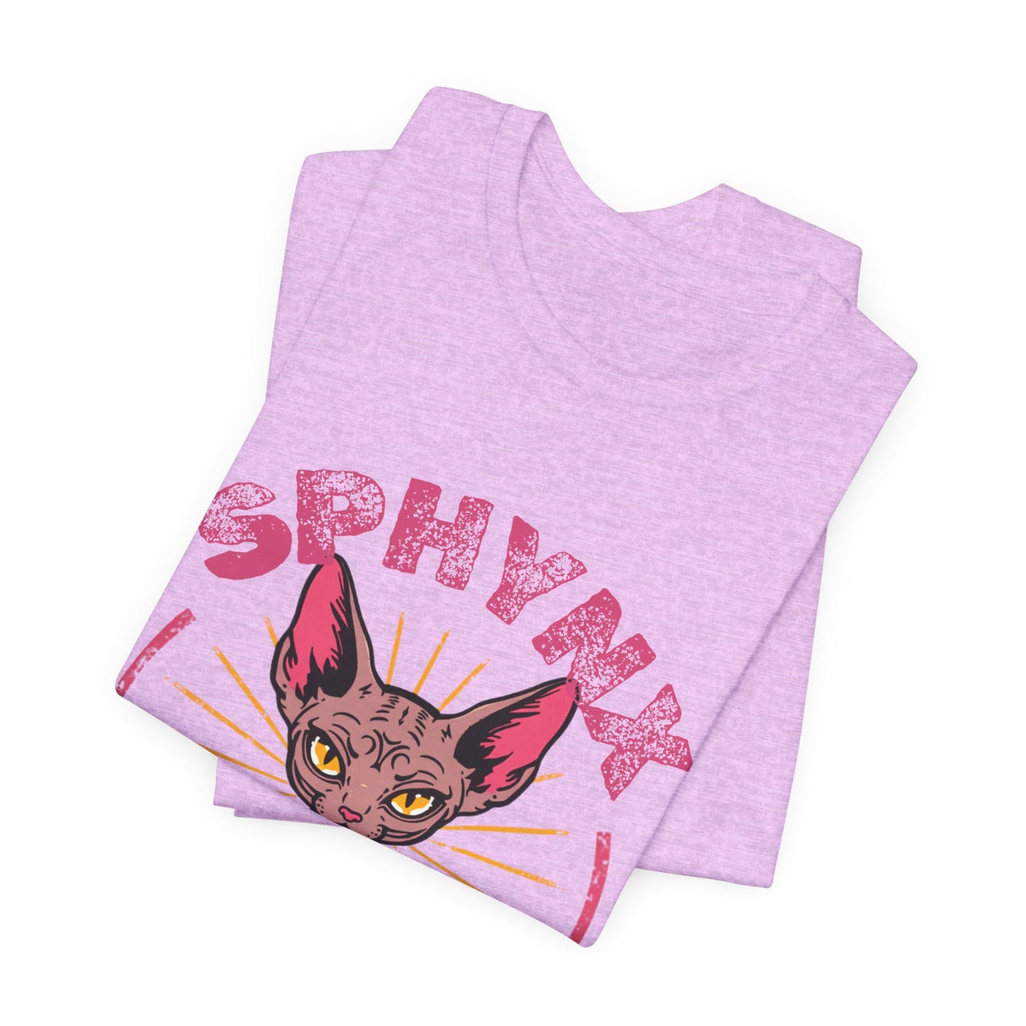 Cat funny t-shirt variant 28 - Sphynx Cat Funny T-Shirt - Naked & Unbothered - black