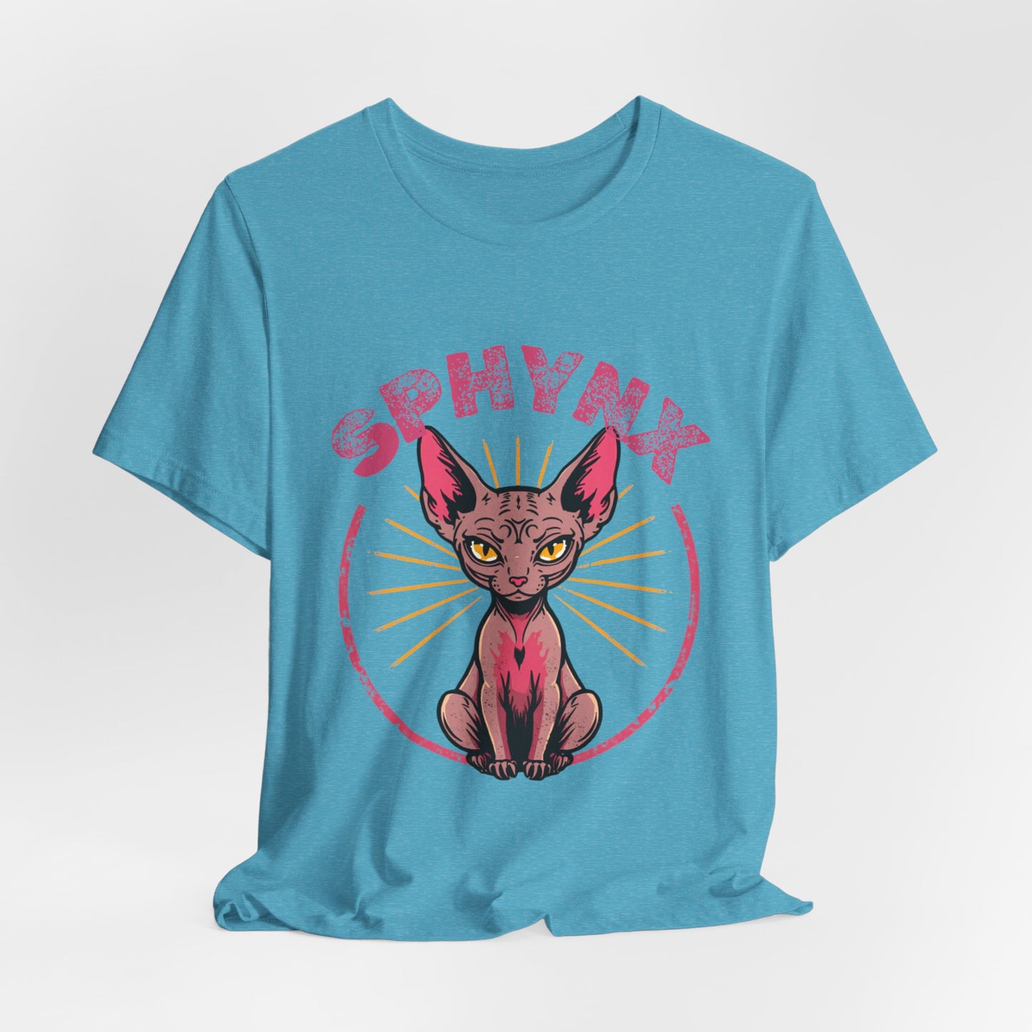 Cat funny t-shirt variant 15 - Sphynx Cat Funny T-Shirt - Naked & Unbothered - black