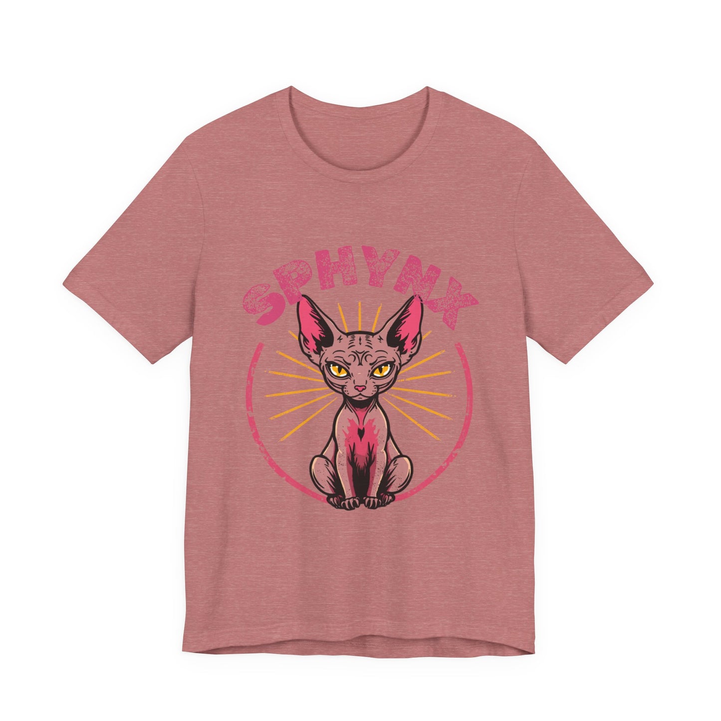 Cat funny t-shirt variant 11 - Sphynx Cat Funny T-Shirt - Naked & Unbothered - black