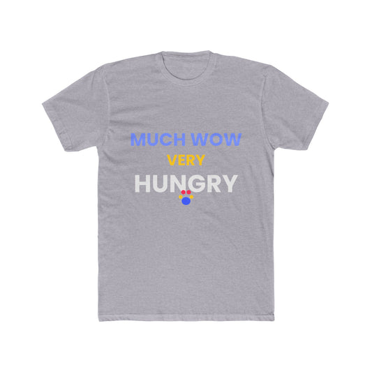 Shiba Inu funny t-shirt variant 2 - Shiba Inu - Much Wow Very Hungry - black