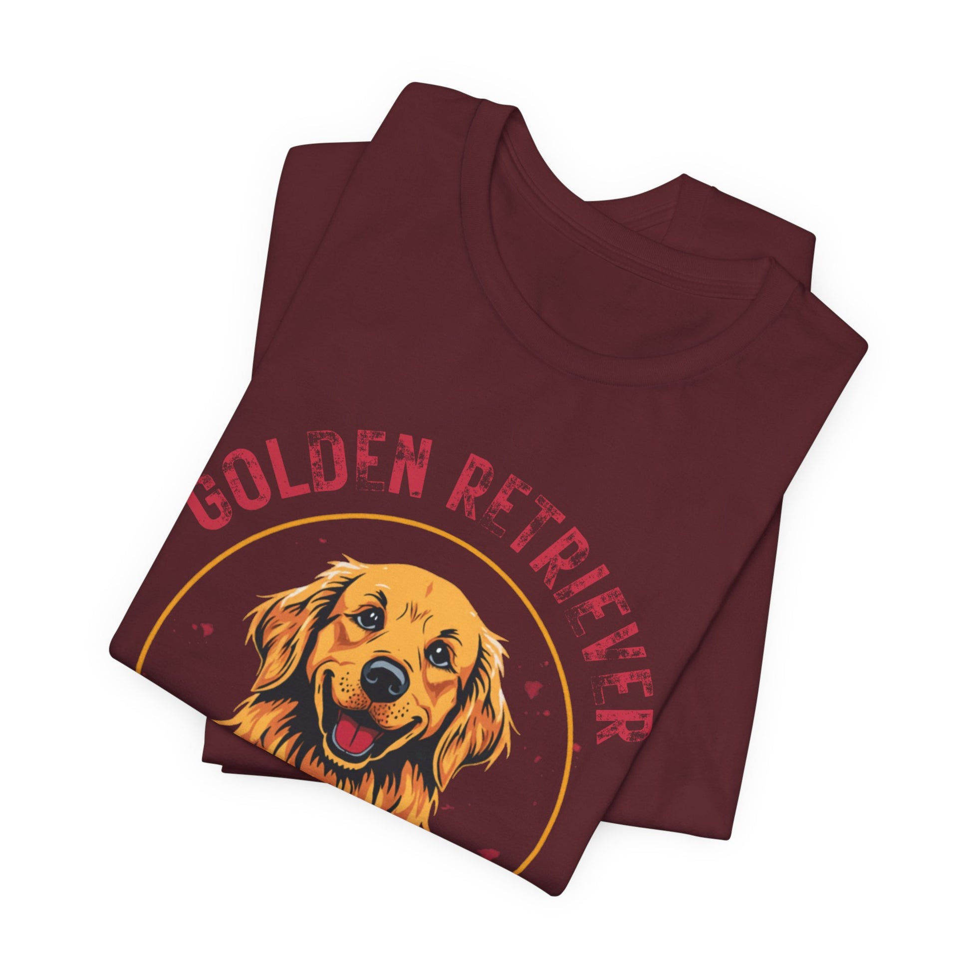 Golden Retriever funny t-shirt variant 72 - Golden Retriever Funny T-Shirt - Loyal Lovable & Slightly Overdressed - black