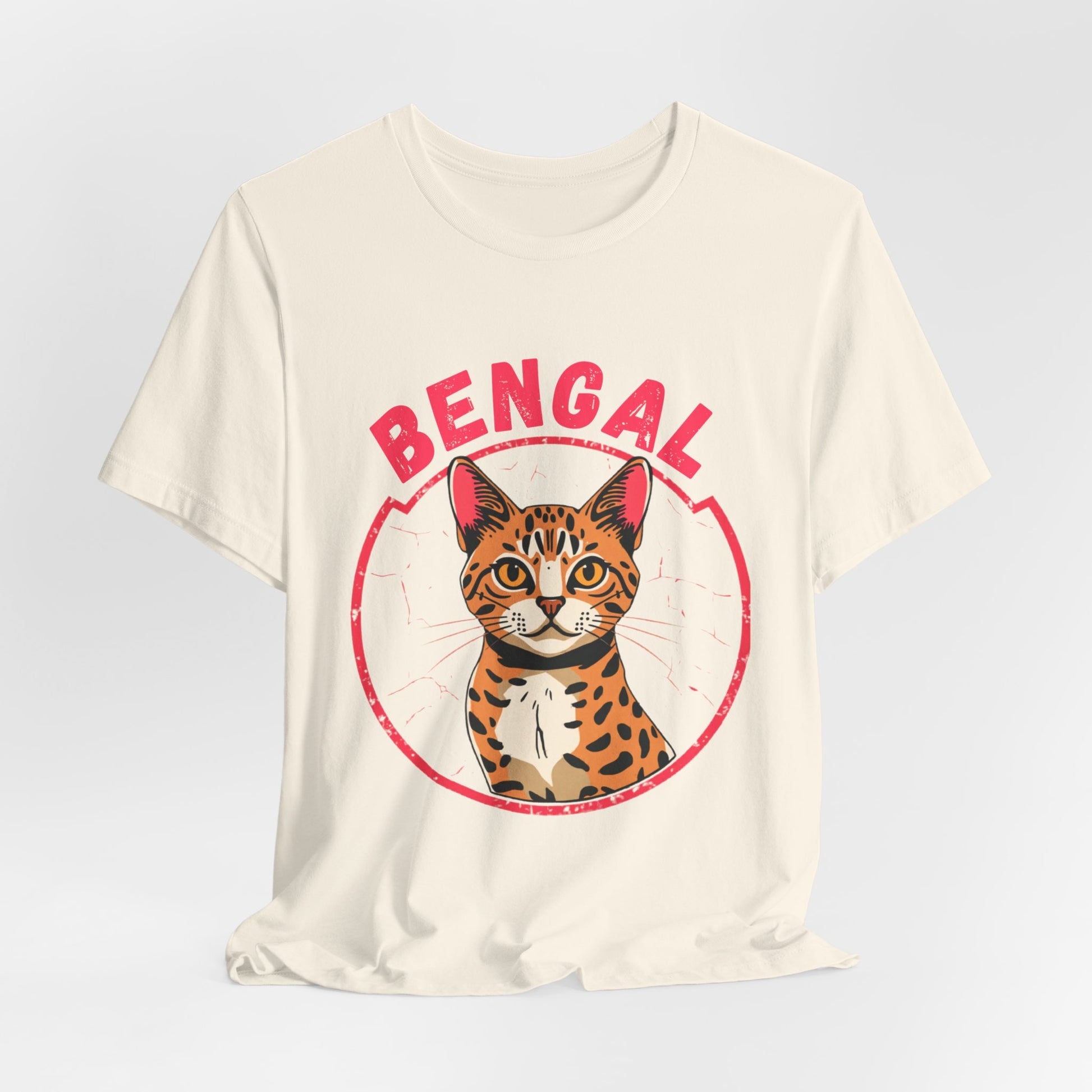 Bengal funny t-shirt variant 38 - Bengal Cat Funny T-Shirt - Wild At Heart Spoiled At Home - black