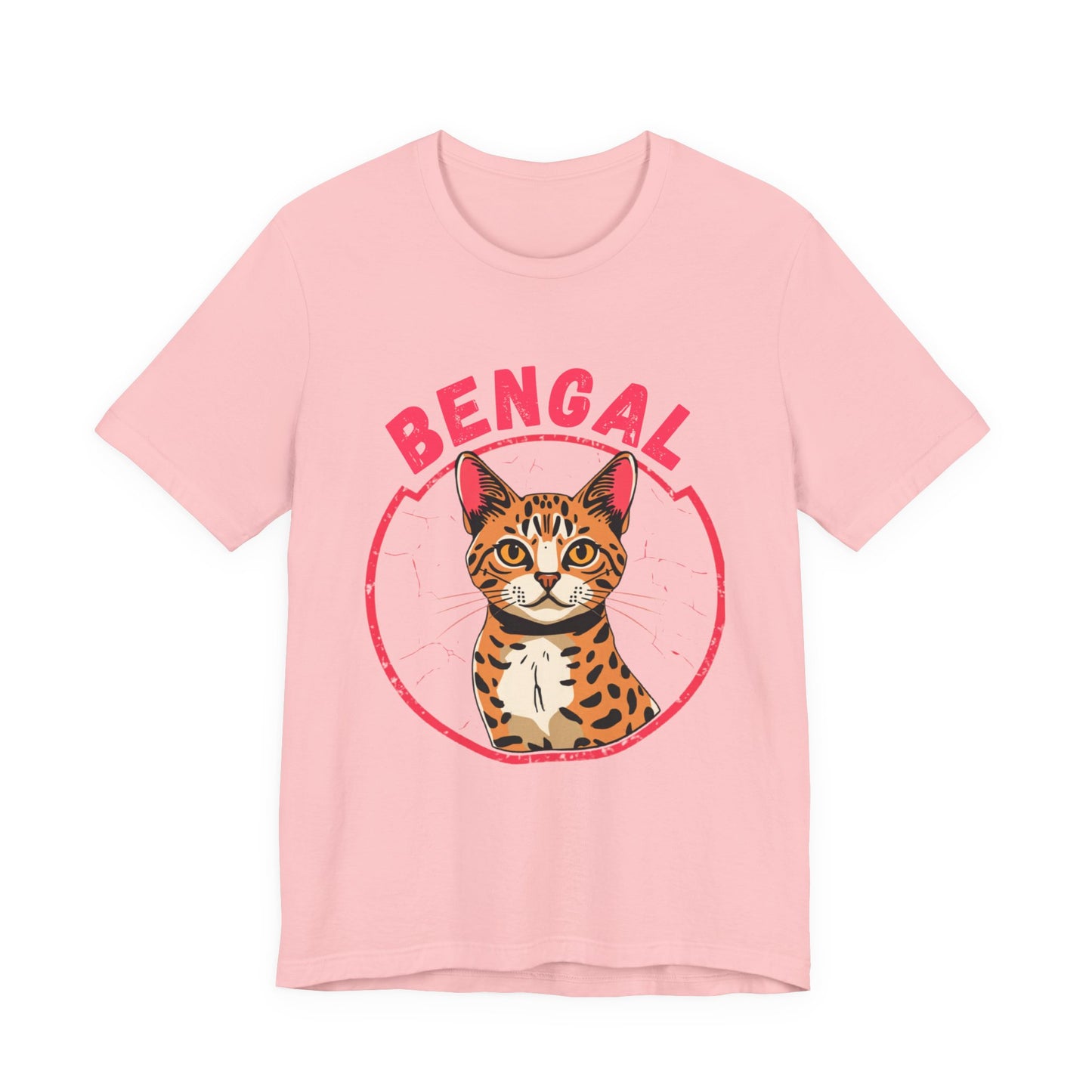 Bengal funny t-shirt variant 19 - Bengal Cat Funny T-Shirt - Wild At Heart Spoiled At Home - black