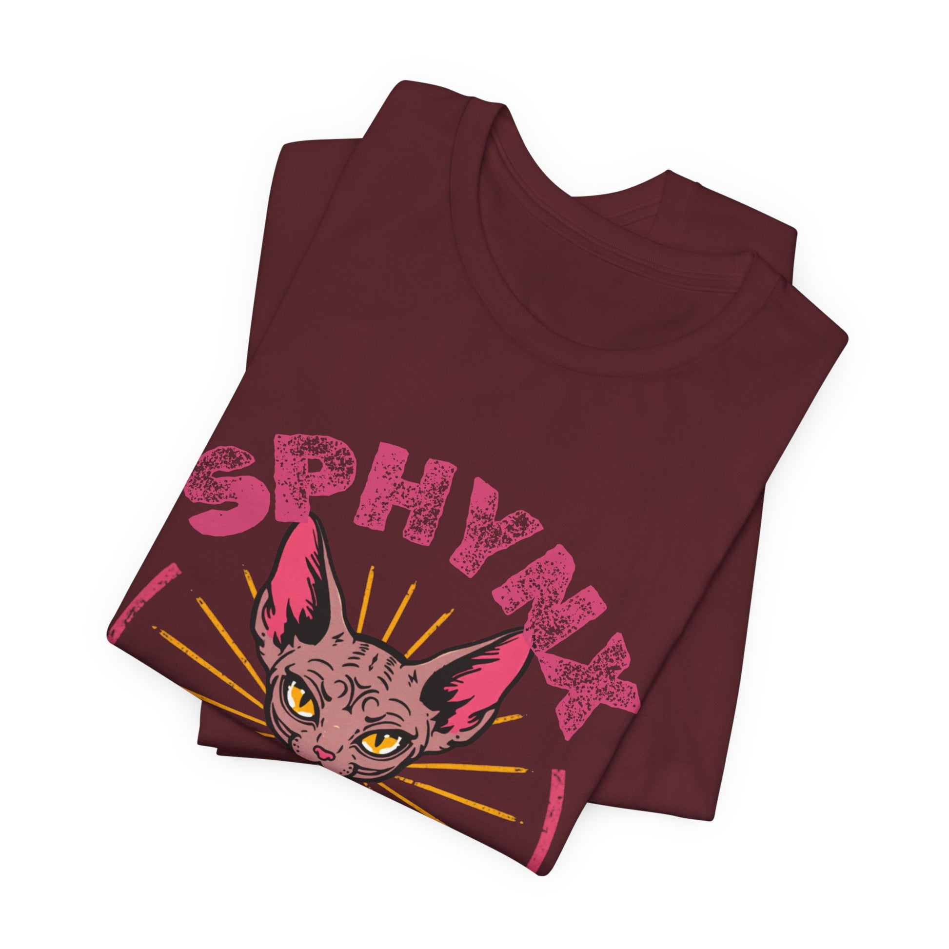 Cat funny t-shirt variant 21 - Sphynx Cat Funny T-Shirt - Naked & Unbothered - black
