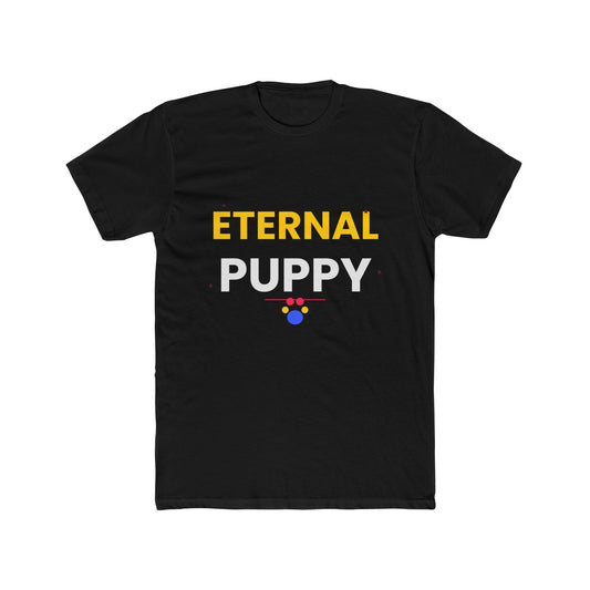 Boxer funny t-shirt front - Boxer - Eternal Puppy - black