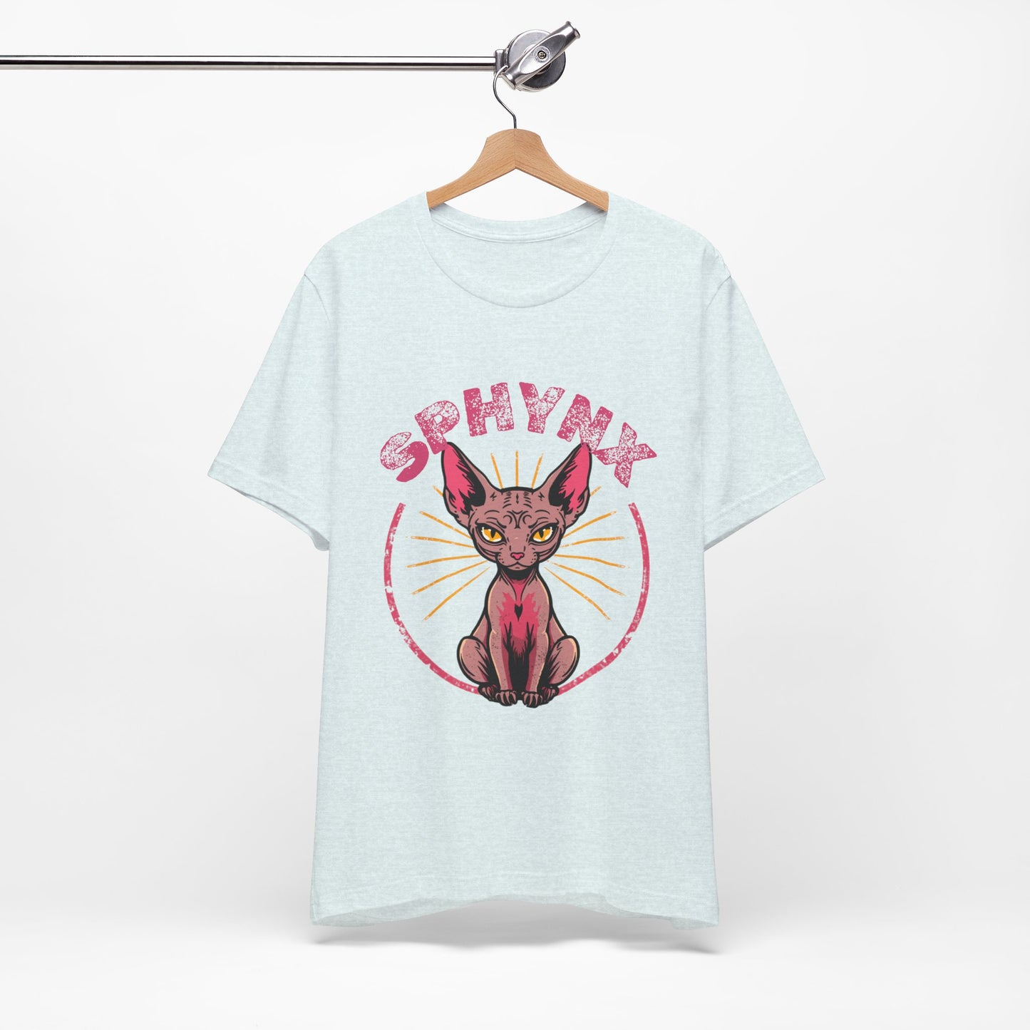 Cat funny t-shirt variant 3 - Sphynx Cat Funny T-Shirt - Naked & Unbothered - black