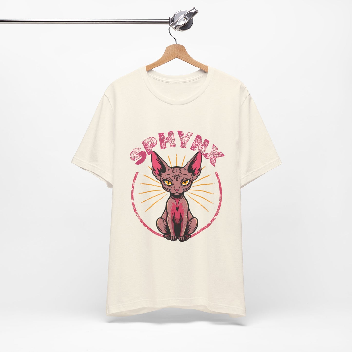 Cat funny t-shirt variant 13 - Sphynx Cat Funny T-Shirt - Naked & Unbothered - black