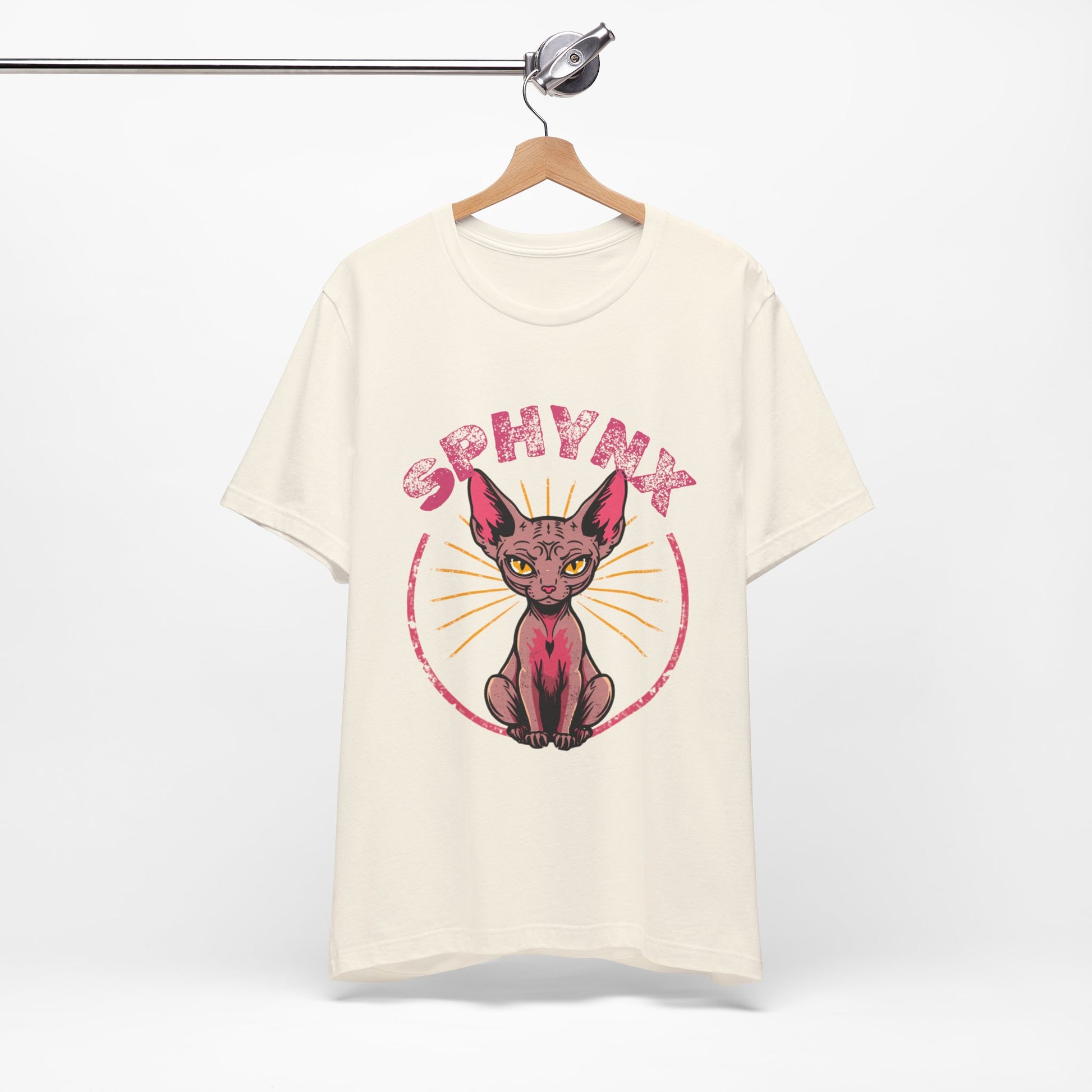 Cat funny t-shirt variant 13 - Sphynx Cat Funny T-Shirt - Naked & Unbothered - black
