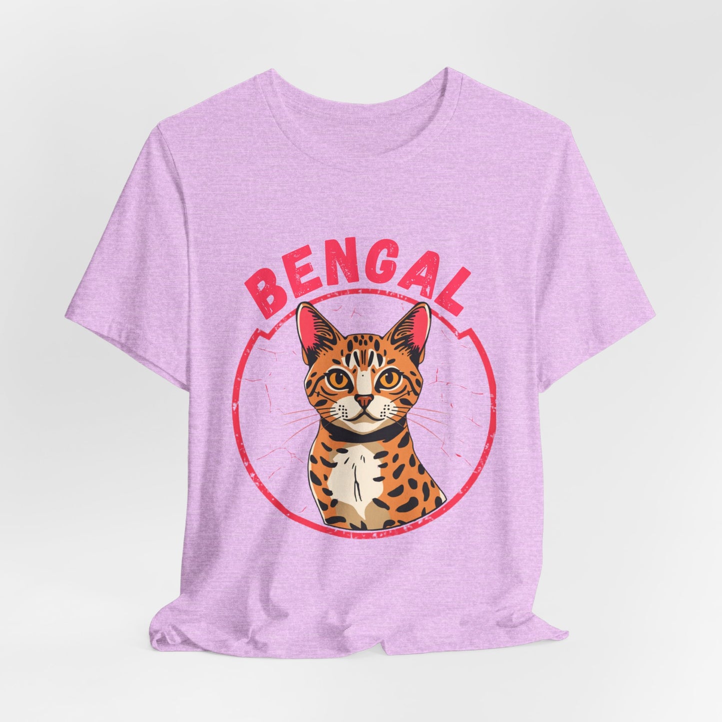 Bengal funny t-shirt variant 86 - Bengal Cat Funny T-Shirt - Wild At Heart Spoiled At Home - black