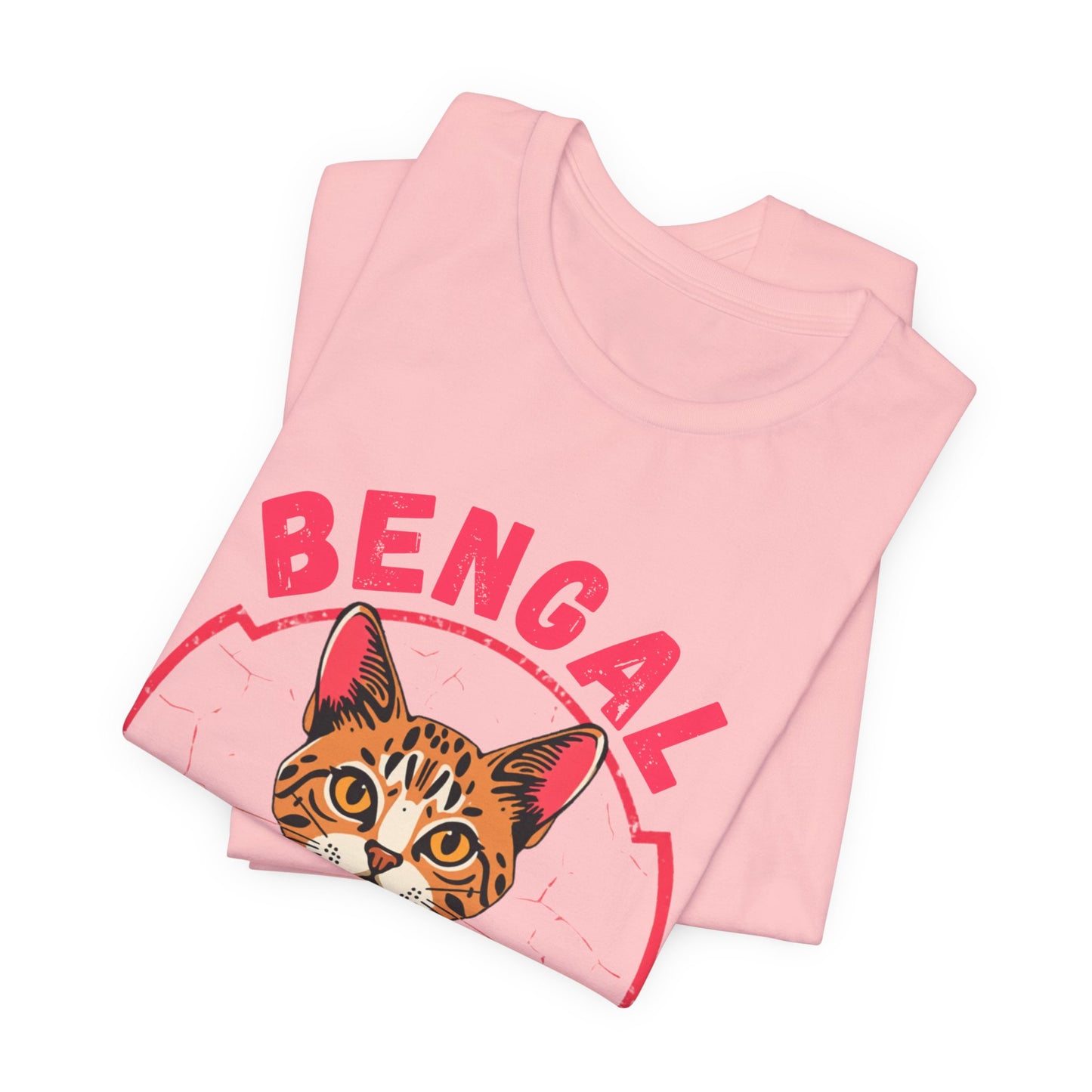 Bengal funny t-shirt variant 93 - Bengal Cat Funny T-Shirt - Wild At Heart Spoiled At Home - black