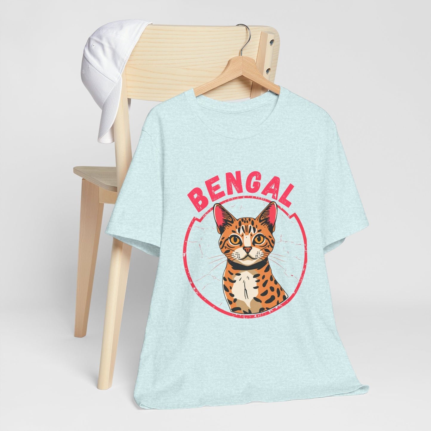 Bengal funny t-shirt variant 55 - Bengal Cat Funny T-Shirt - Wild At Heart Spoiled At Home - black