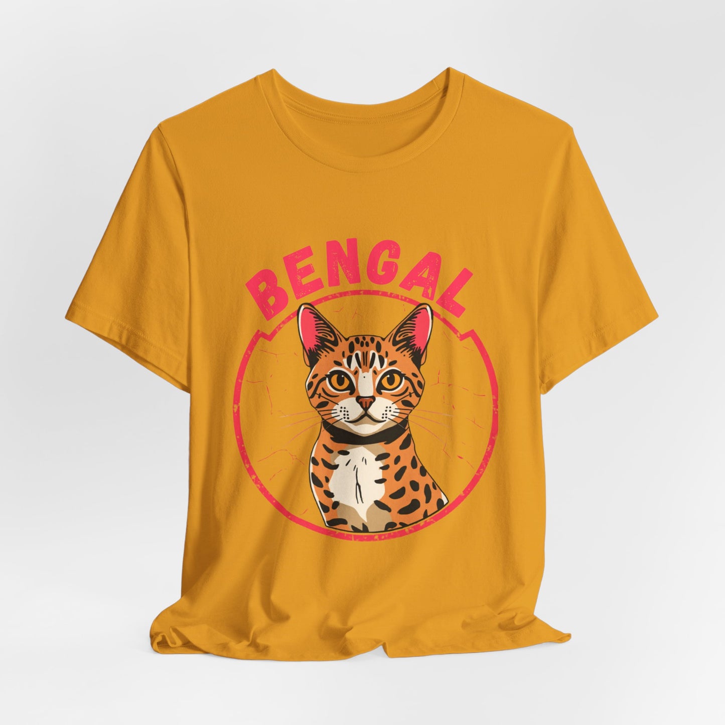 Bengal funny t-shirt variant 46 - Bengal Cat Funny T-Shirt - Wild At Heart Spoiled At Home - black