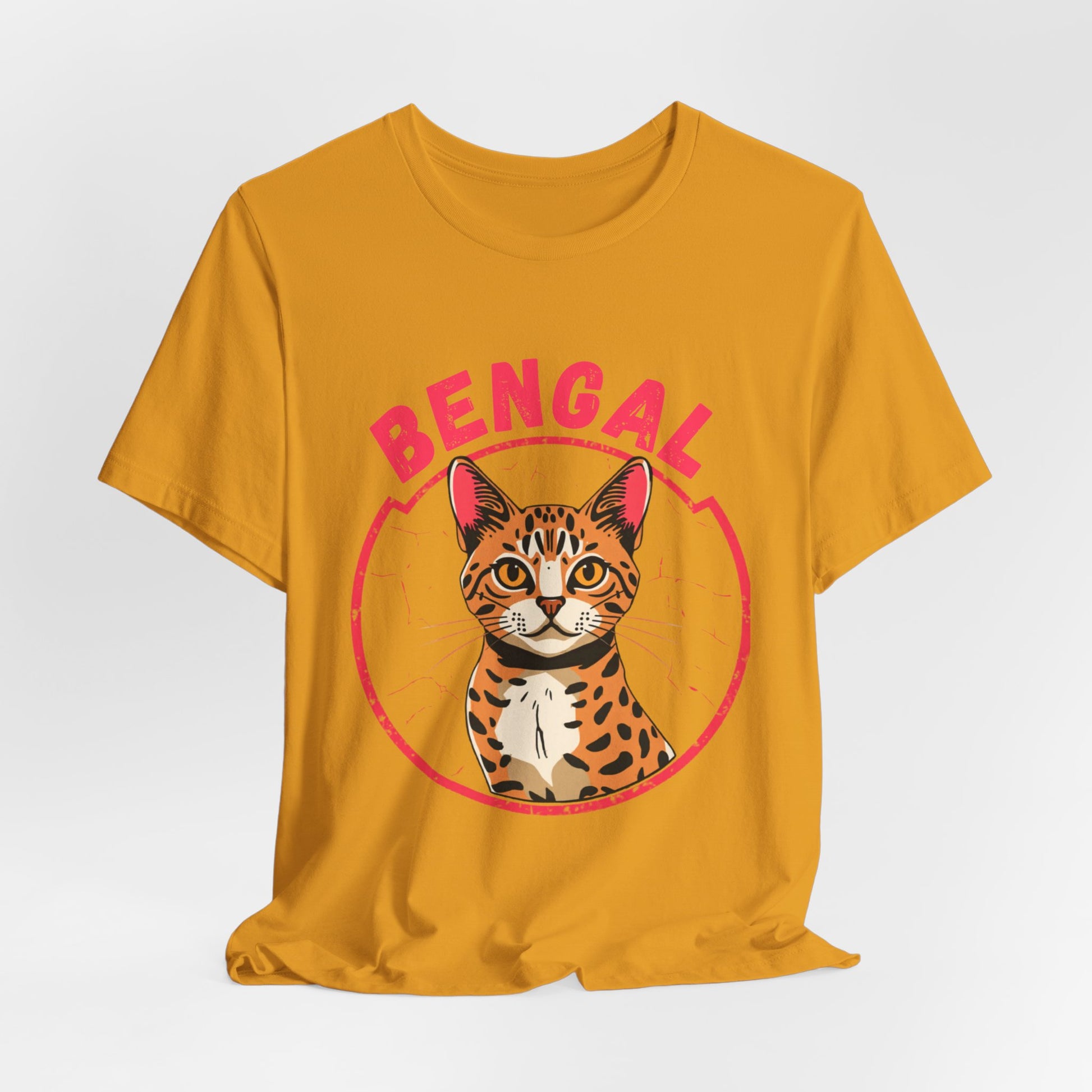 Bengal funny t-shirt variant 46 - Bengal Cat Funny T-Shirt - Wild At Heart Spoiled At Home - black
