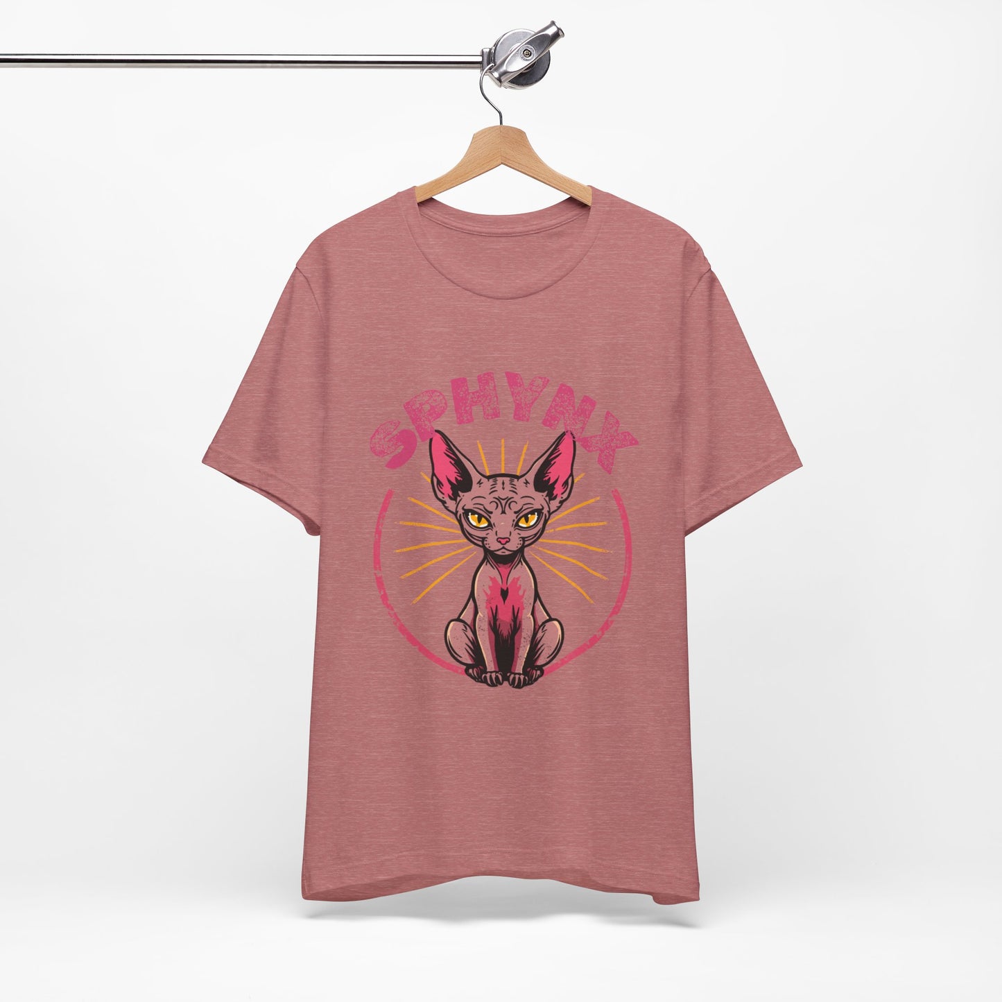 Cat funny t-shirt variant 27 - Sphynx Cat Funny T-Shirt - Naked & Unbothered - black