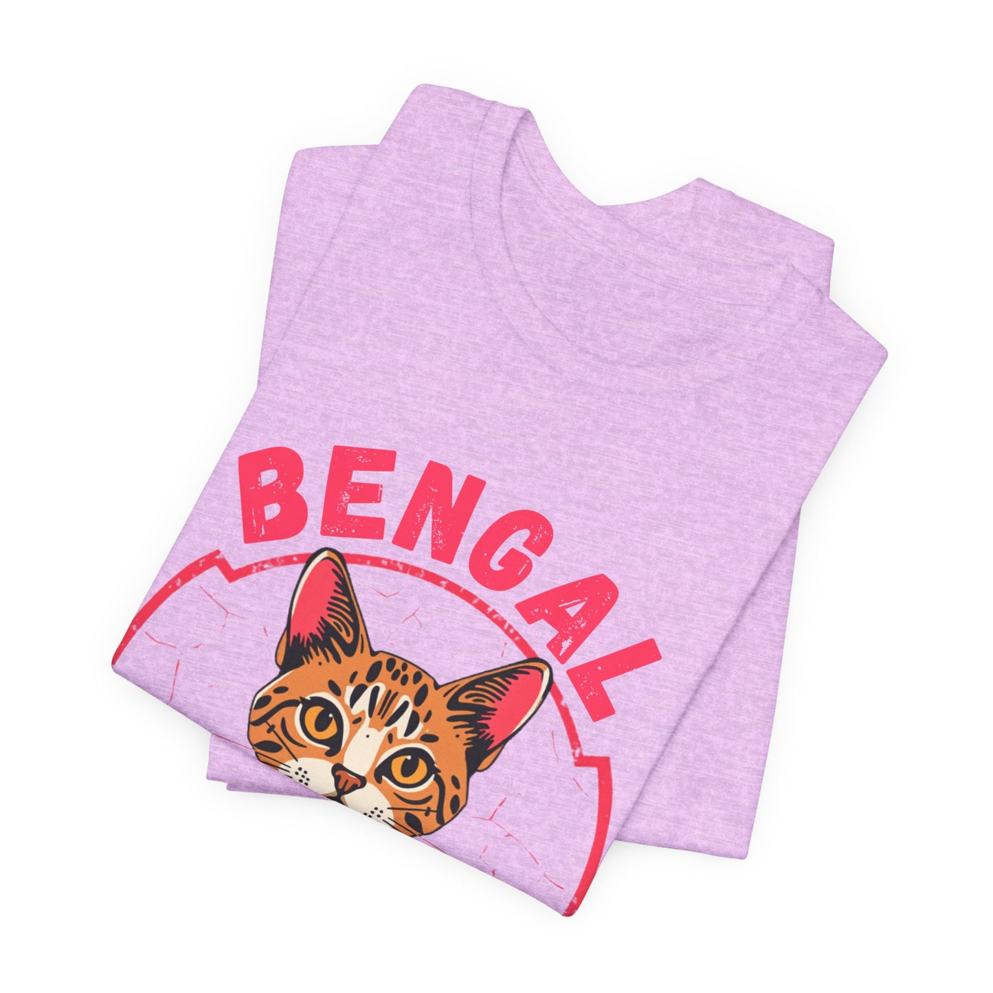 Bengal funny t-shirt variant 85 - Bengal Cat Funny T-Shirt - Wild At Heart Spoiled At Home - black
