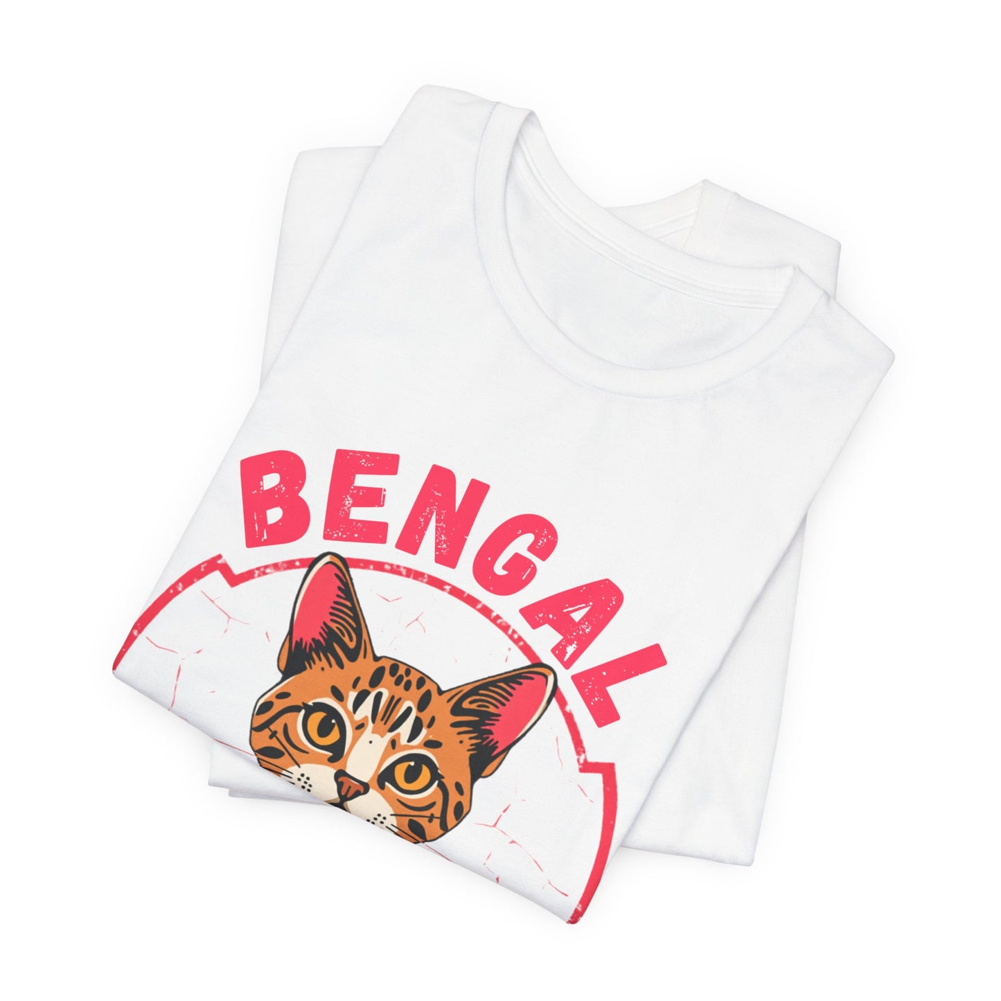 Bengal funny t-shirt variant 21 - Bengal Cat Funny T-Shirt - Wild At Heart Spoiled At Home - black