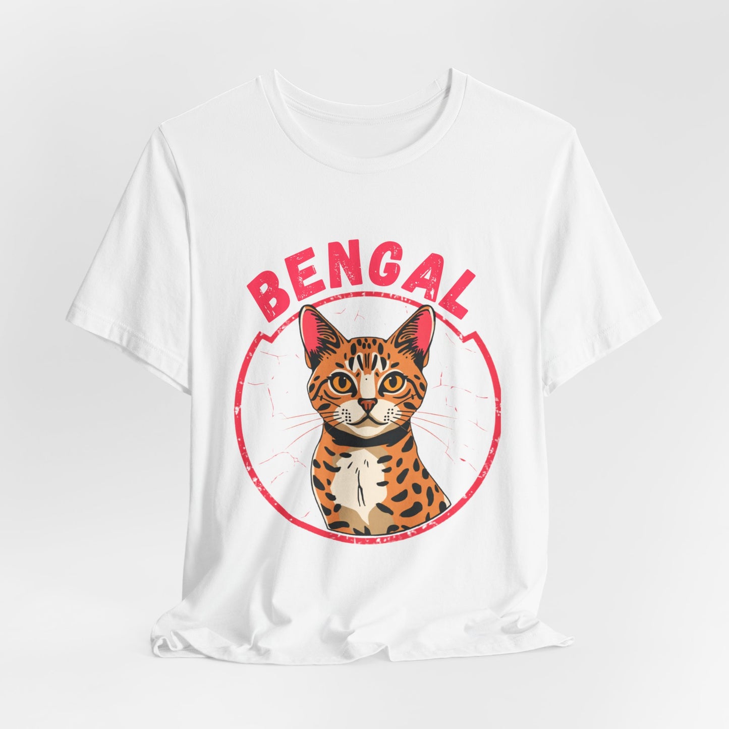 Bengal funny t-shirt variant 22 - Bengal Cat Funny T-Shirt - Wild At Heart Spoiled At Home - black