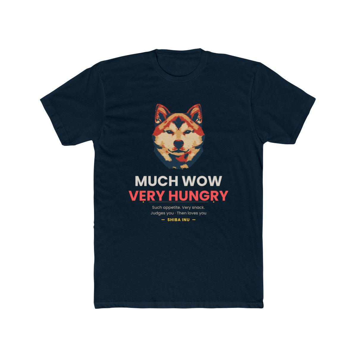 Shiba Inu - Much Wow Very Hungry - Solid Midnight Navy